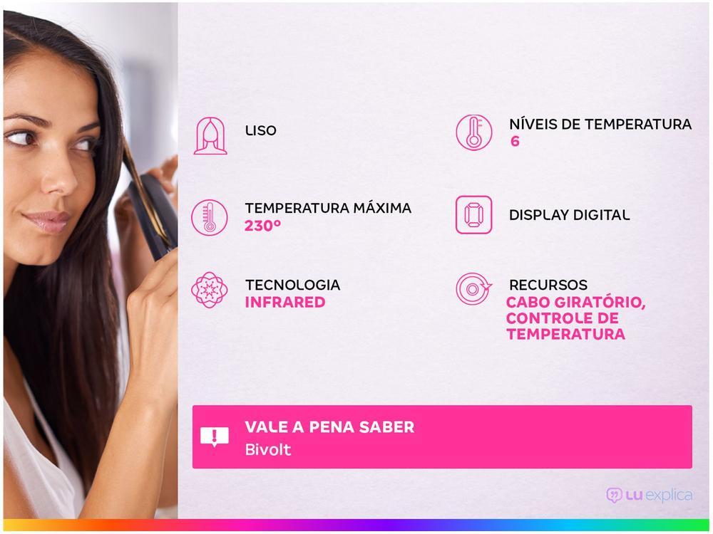 Chapinha/Prancha de Cabelo Mondial InfraRed - 10