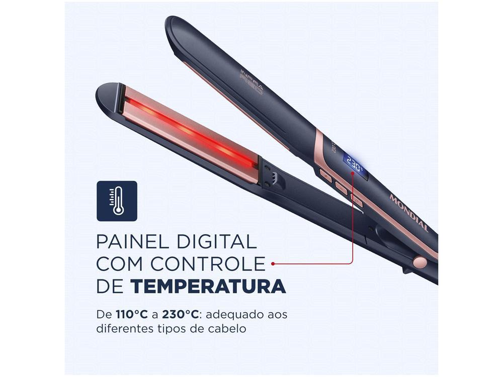 Chapinha/Prancha de Cabelo Mondial InfraRed - 11