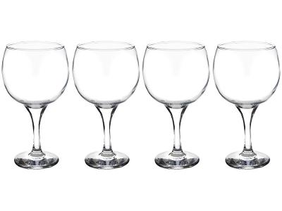 Jogo de Taças para Gin de Vidro 600ml 4 peças Nadir 7948