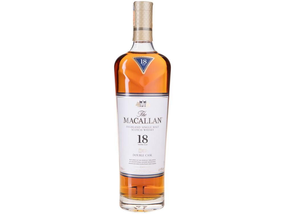 Whisky The Macallan Double Cask Single Malt 18 Anos Escocês 700ml - 6