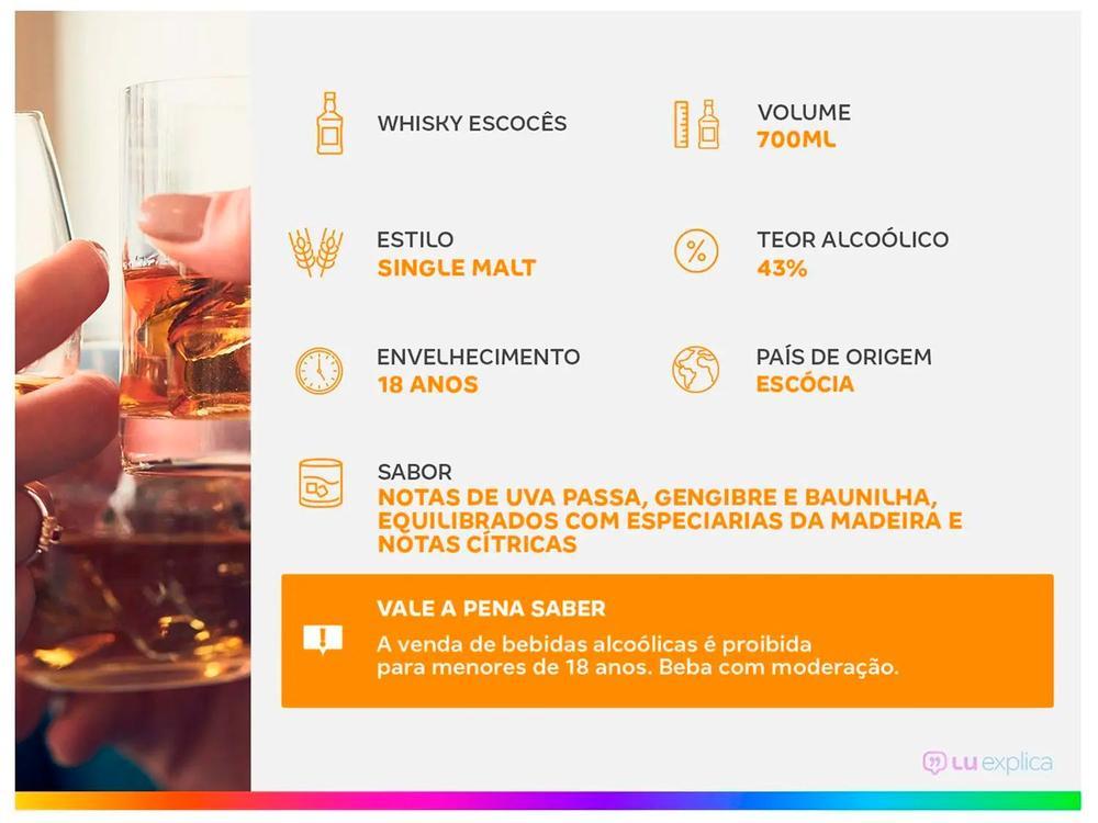 Whisky The Macallan Double Cask Single Malt 18 Anos Escocês 700ml - 3