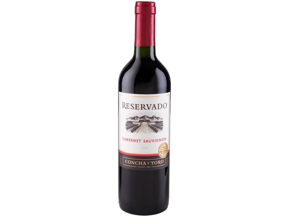 Vinho Tinto Meio Seco Concha y Toro Reservado Cabernet Sauvignon Chile 750ml - 10