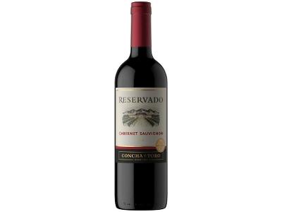 Vinho Tinto Meio Seco Concha y Toro Reservado Cabernet Sauvignon Chile 750ml