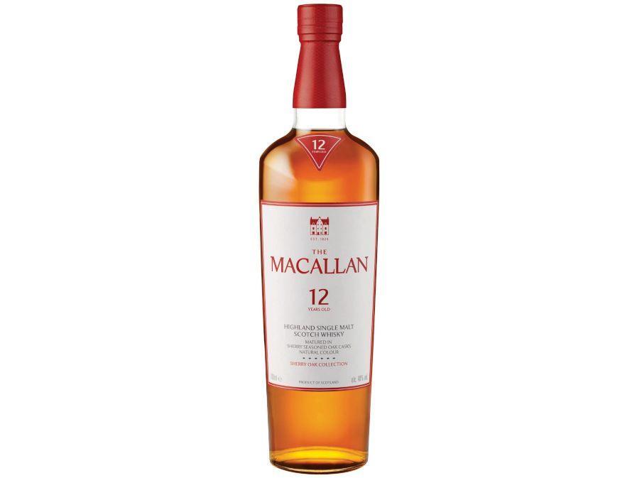 Whisky The Macallan Sherry Oak Cask Single Malt 12 Anos Escocês 700ml - 5