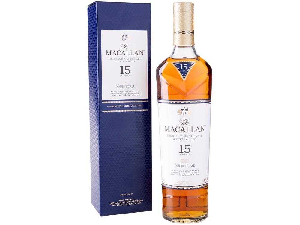 Whisky The Macallan Double Cask Single Malt 15 Anos Escocês 700ml - 10