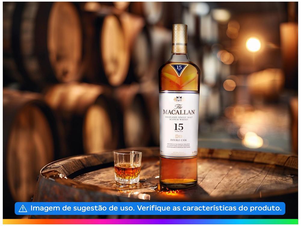 Whisky The Macallan Double Cask Single Malt 15 Anos Escocês 700ml - 14