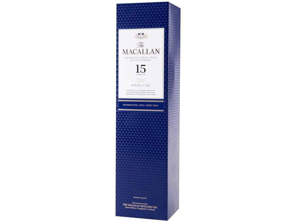 Whisky The Macallan Double Cask Single Malt 15 Anos Escocês 700ml - 9