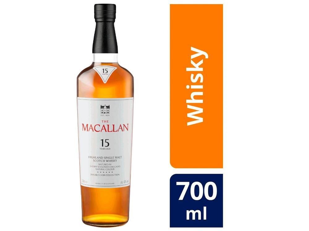Whisky The Macallan Double Cask Single Malt 15 Anos Escocês 700ml - 2