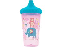 Copo Infantil com Tampa 300ml Buba Antivazamento Unicórnio - 1