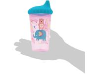 Copo Infantil com Tampa 300ml Buba Antivazamento Unicórnio - 7
