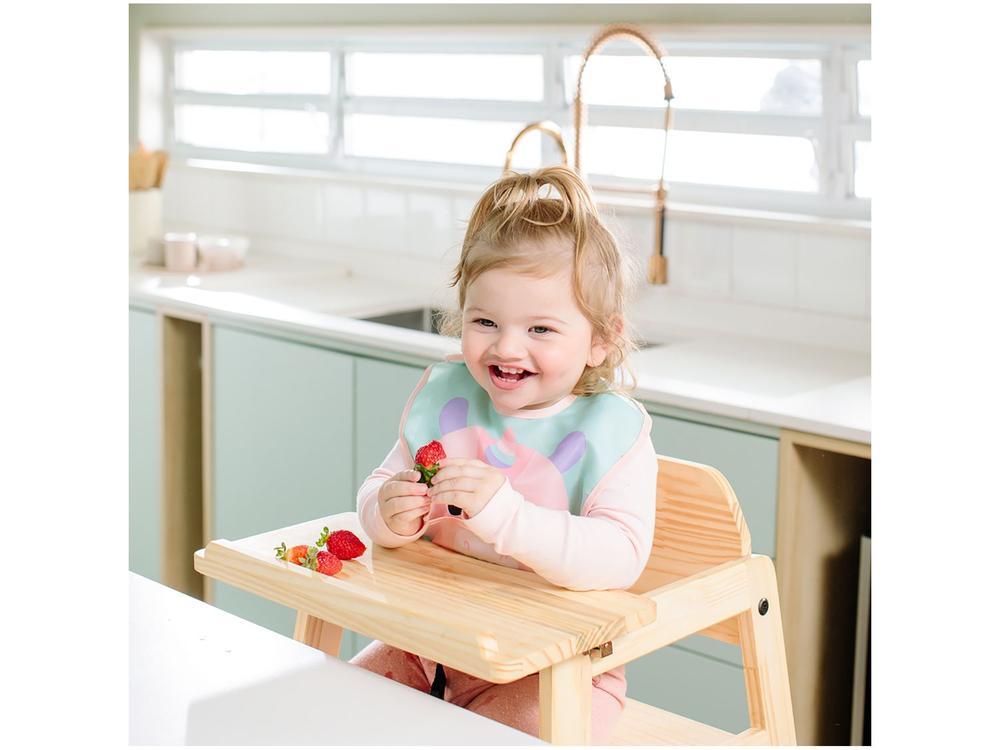 Babador Impermeável com Bolso Buba Unicórnio - 5