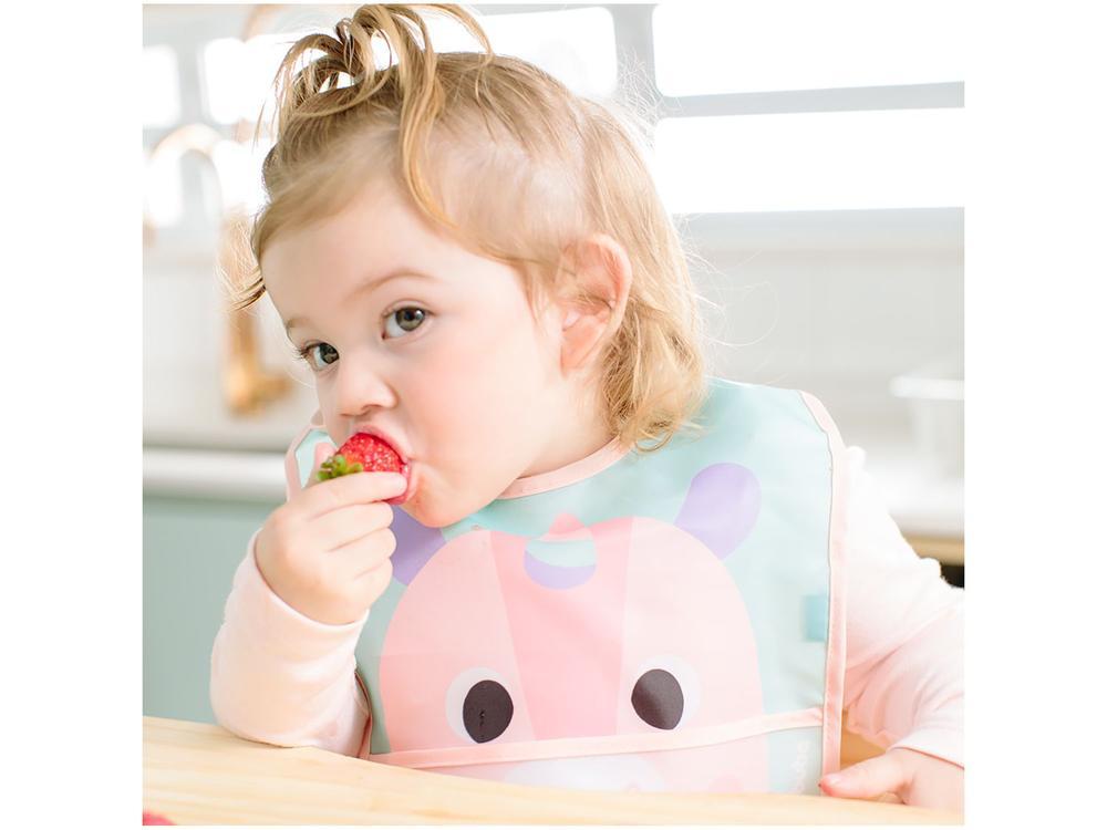 Babador Impermeável com Bolso Buba Unicórnio - 6