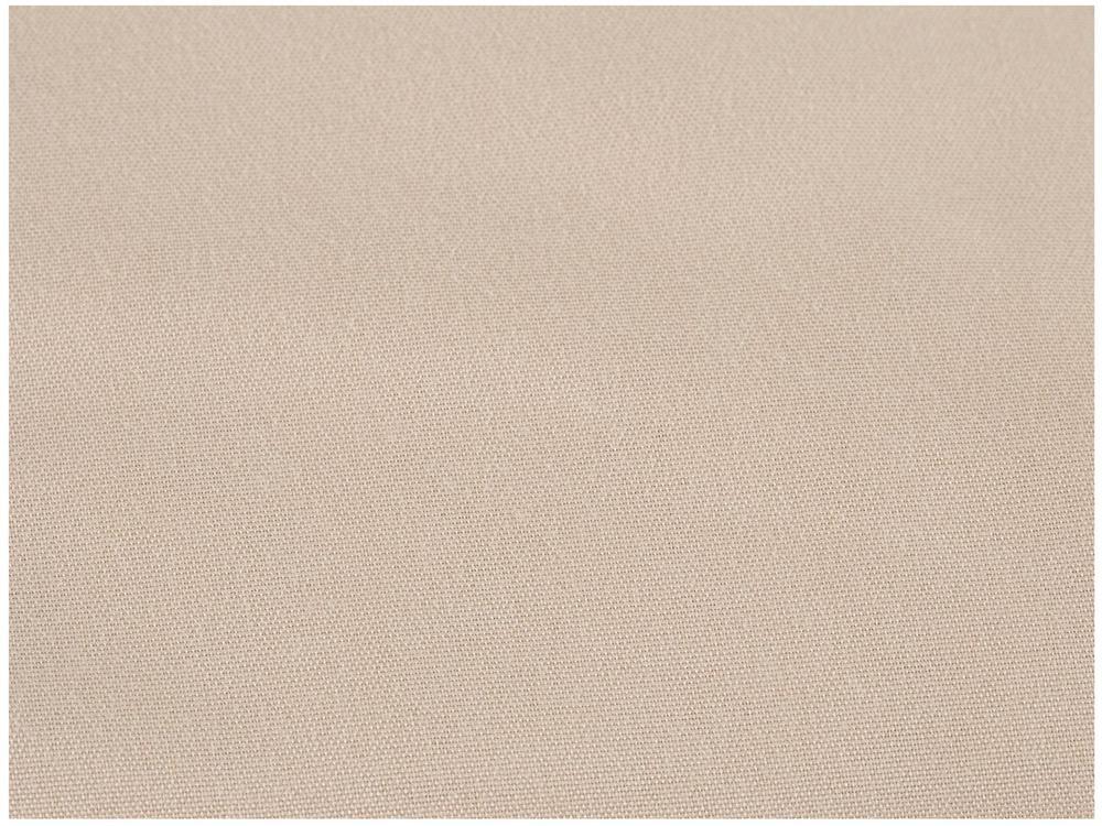 Jogo de Cama Solteiro 100% Poliéster Marcelino Têxtil Hypercal Bege 2 Peças - 10