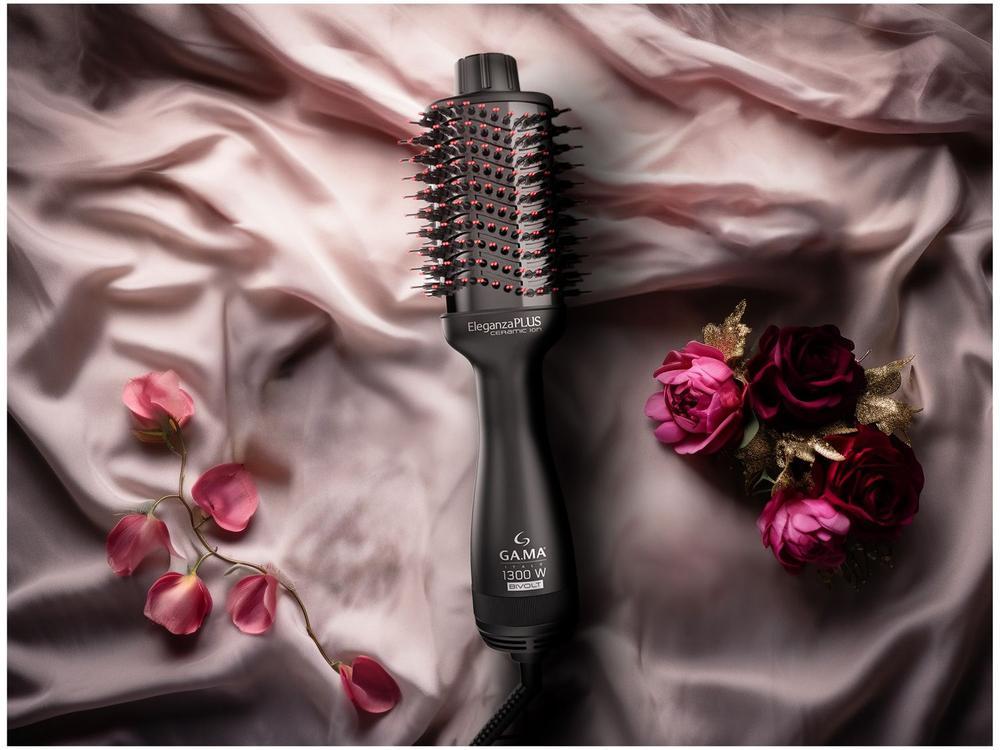 Escova Secadora GA.MA Italy Eleganza Plus 1300W 2 Velocidades 3 Níveis de Temperatura Ceramic Ion - 14