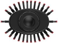 Escova Secadora GA.MA Italy Eleganza Plus 1300W 2 Velocidades 3 Níveis de Temperatura Ceramic Ion - 16