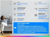 Ar-condicionado Split Gree Inverter 18.000BTUs Quente e Frio GWH18ATD-D6DNA2A - 3