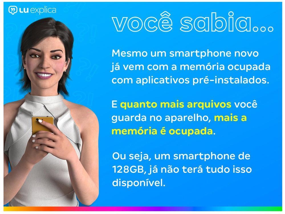 Smartphone Samsung Galaxy A55 128GB Azul Escuro 5G 8GB RAM 6,6" Câm. Tripla + Selfie 32MP Dual Chip - 4