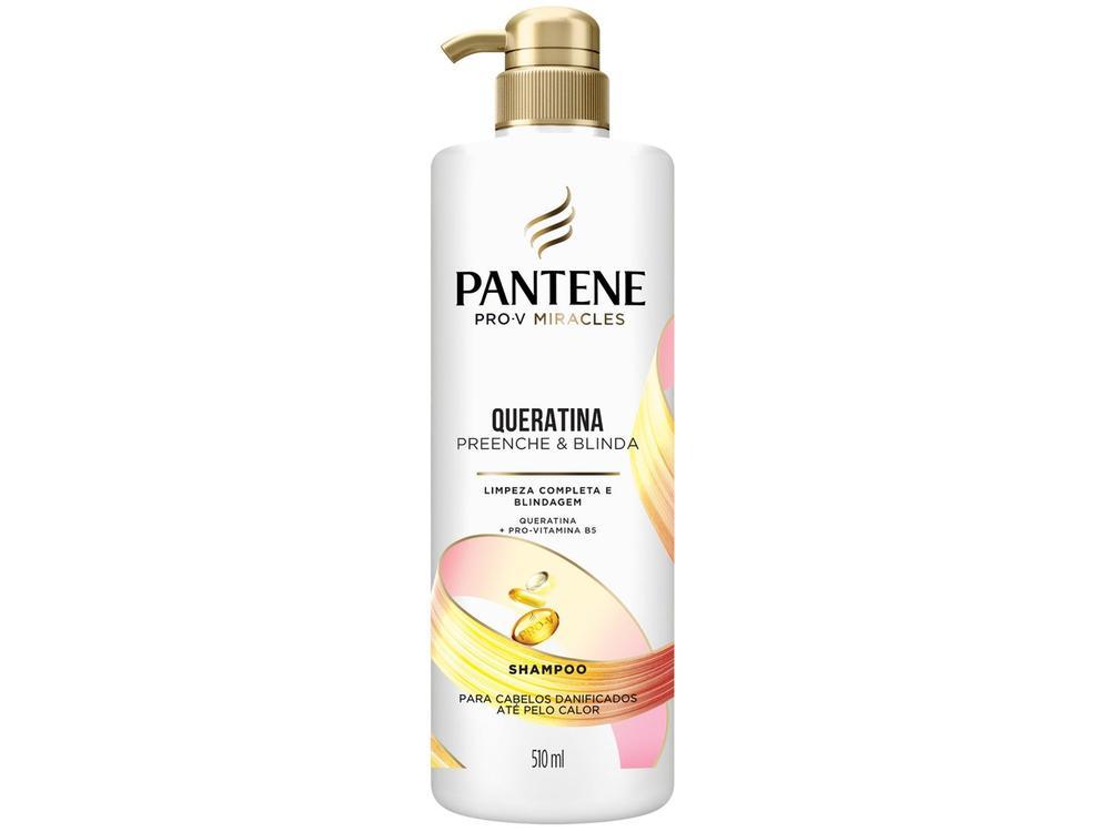 Shampoo Pantene Queratina Preenche & Blinda 510ml - 7