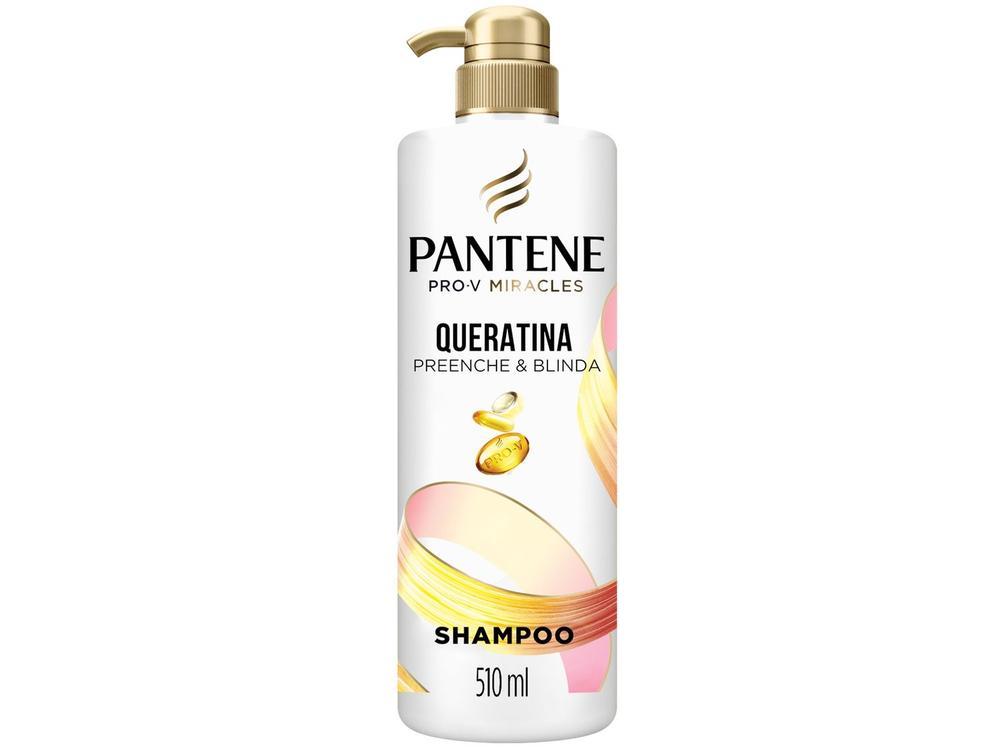 Shampoo Pantene Queratina Preenche & Blinda 510ml - 1