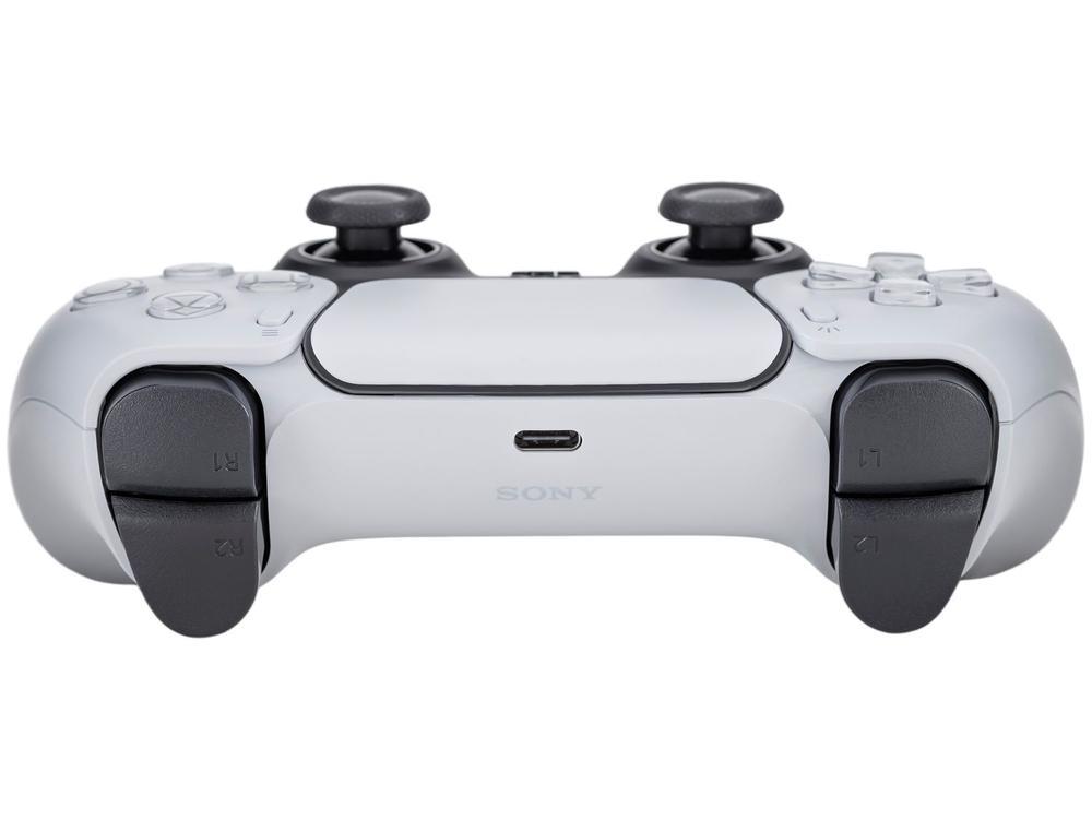 Controle PS5 sem Fio DualSense Sony PlayStation Branco - 10