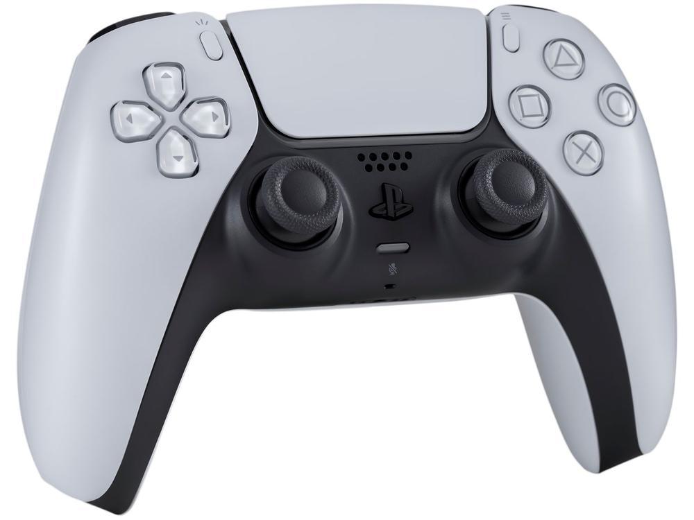 Controle PS5 sem Fio DualSense Sony PlayStation Branco - 4