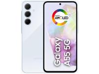 Smartphone Samsung Galaxy A55 128GB Azul Claro 5G 8GB RAM 6,6" Câm. Tripla + Selfie 32MP Dual Chip - 1