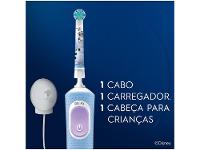 Escova de Dente Elétrica Infantil Oral-B Disney Frozen Recarregável - 17