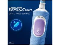 Escova de Dente Elétrica Infantil Oral-B Disney Frozen Recarregável