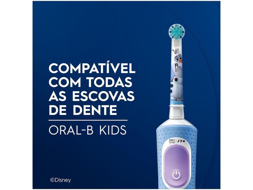 Refil para Escova de Dentes Elétrica Infantil Disney Frozen Oral-B Pro Kids 3+ 2 Unidades - 7