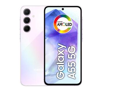 Smartphone Samsung Galaxy A55 256GB Rosa 5G 8GB RAM 6,6" Câm. Tripla + Selfie 32MP Dual Chip