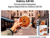 Smartphone Samsung Galaxy A35 128GB Azul Escuro 5G 6GB RAM 6,6" Câm. Tripla + Selfie 13MP Dual Chip - 5