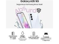 Smartphone Samsung Galaxy A35 128GB Azul Escuro 5G 6GB RAM 6,6" Câm. Tripla + Selfie 13MP Dual Chip - 7