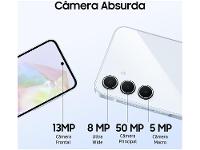 Smartphone Samsung Galaxy A35 128GB Azul Escuro 5G 6GB RAM 6,6" Câm. Tripla + Selfie 13MP Dual Chip - 8