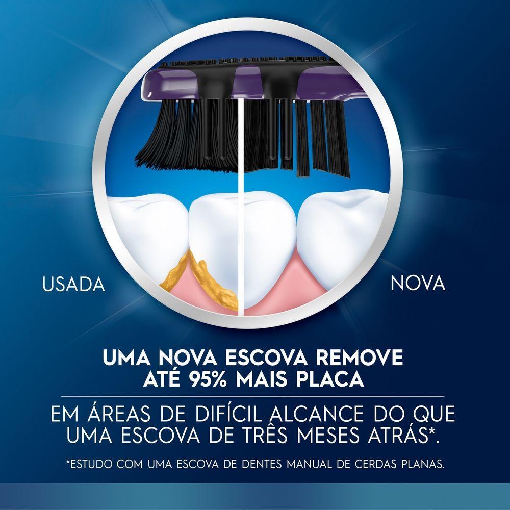 Escova de Dente Oral-B 5 Ações com Carvão 4 Unidades - 7