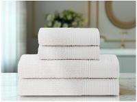 Jogo de Toalhas Buddemeyer 100% Algodão Novita Extra Soft Jacquard Felpa Bege 4 Peças