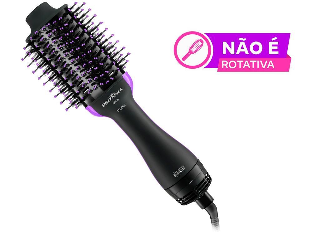 Escova Secadora Britânia BES35 1300W 2 Velocidades 3 Níveis de Temperatura Tourmaline Íon - 11