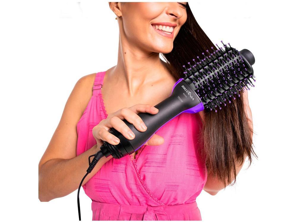 Escova Secadora Britânia BES35 1300W 2 Velocidades 3 Níveis de Temperatura Tourmaline Íon - 6