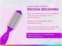Escova Secadora Britânia BES35 1300W 2 Velocidades 3 Níveis de Temperatura Tourmaline Íon - 13