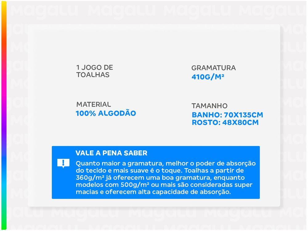 Jogo de Toalhas Buddemeyer 100% Algodão Novita Extra Soft Jacquard Felpa Rosa 4 Peças - 2
