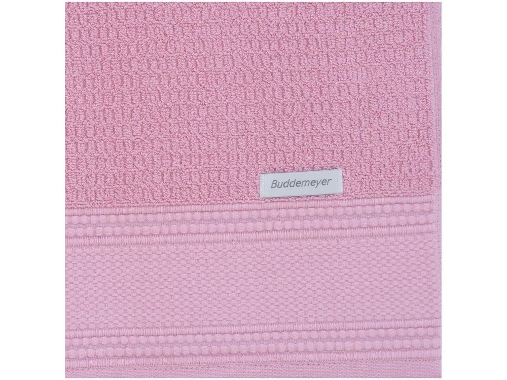 Jogo de Toalhas Buddemeyer 100% Algodão Novita Extra Soft Jacquard Felpa Rosa 4 Peças - 5