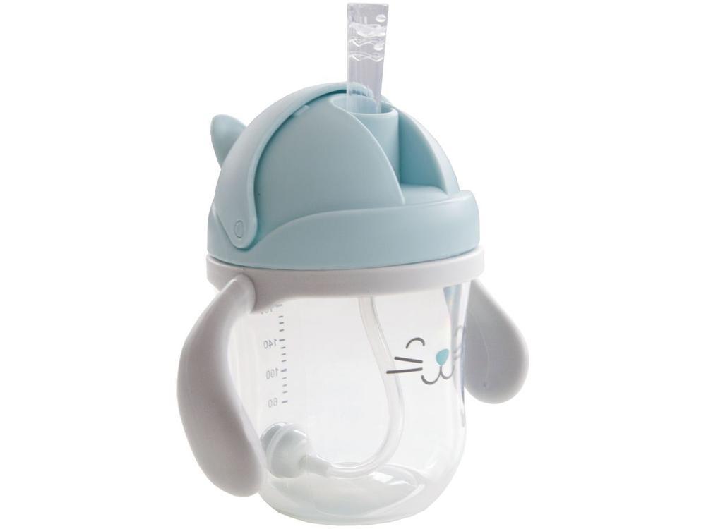 Copo Infantil com Canudo 220ml Buba Gatinho - 2