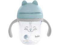 Copo Infantil com Canudo 220ml Buba Gatinho - 1