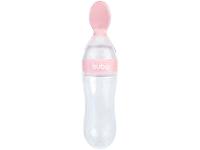 Colher Dosadora Infantil Em Silicone Buba 90ml Baby Rosa - 1