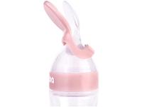 Colher Dosadora Infantil Em Silicone Buba 90ml Baby Rosa - 3