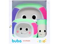Kit Refeição Infantil Buba Zoo Elefante 3 Peças - 9