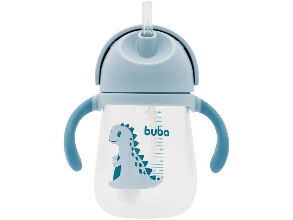 Copo Infantil com Canudo 240ml Buba Dino - 1