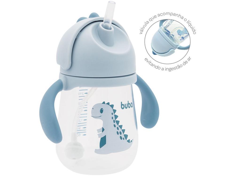 Copo Infantil com Canudo 240ml Buba Dino - 6