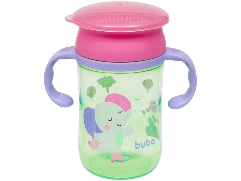Copo de Treinamento com Alças 300ml Buba Elefante - 1