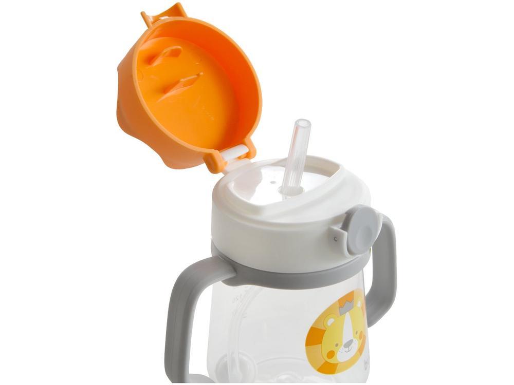 Copo Infantil com Canudo 240ml Buba Coroa Leão - 2