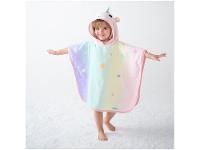 Toalha de Banho Infantil Buba 100% Algodão Poncho Unicórnio Pink - 5